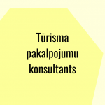 Tūrisma pakalpojumu konsultants