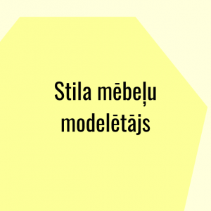 Stila mēbeļu modelētājs
